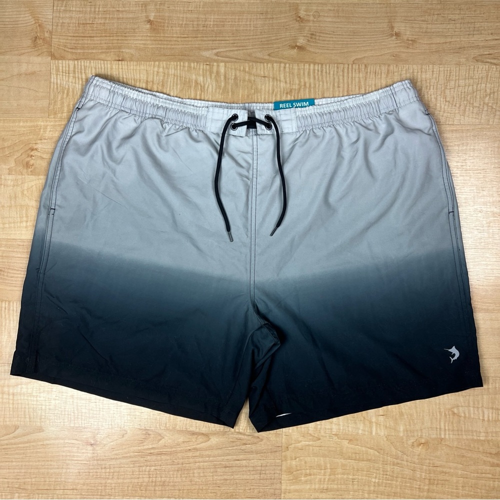 REEL LEGENDS Mens XXL - 2XL Performance SPF Quick Dry Swim Trunks Shorts NWT